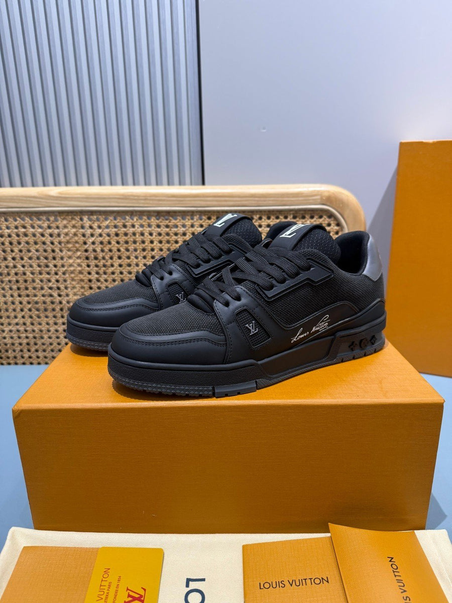 Sneakers Trainer 'Noir Profond'