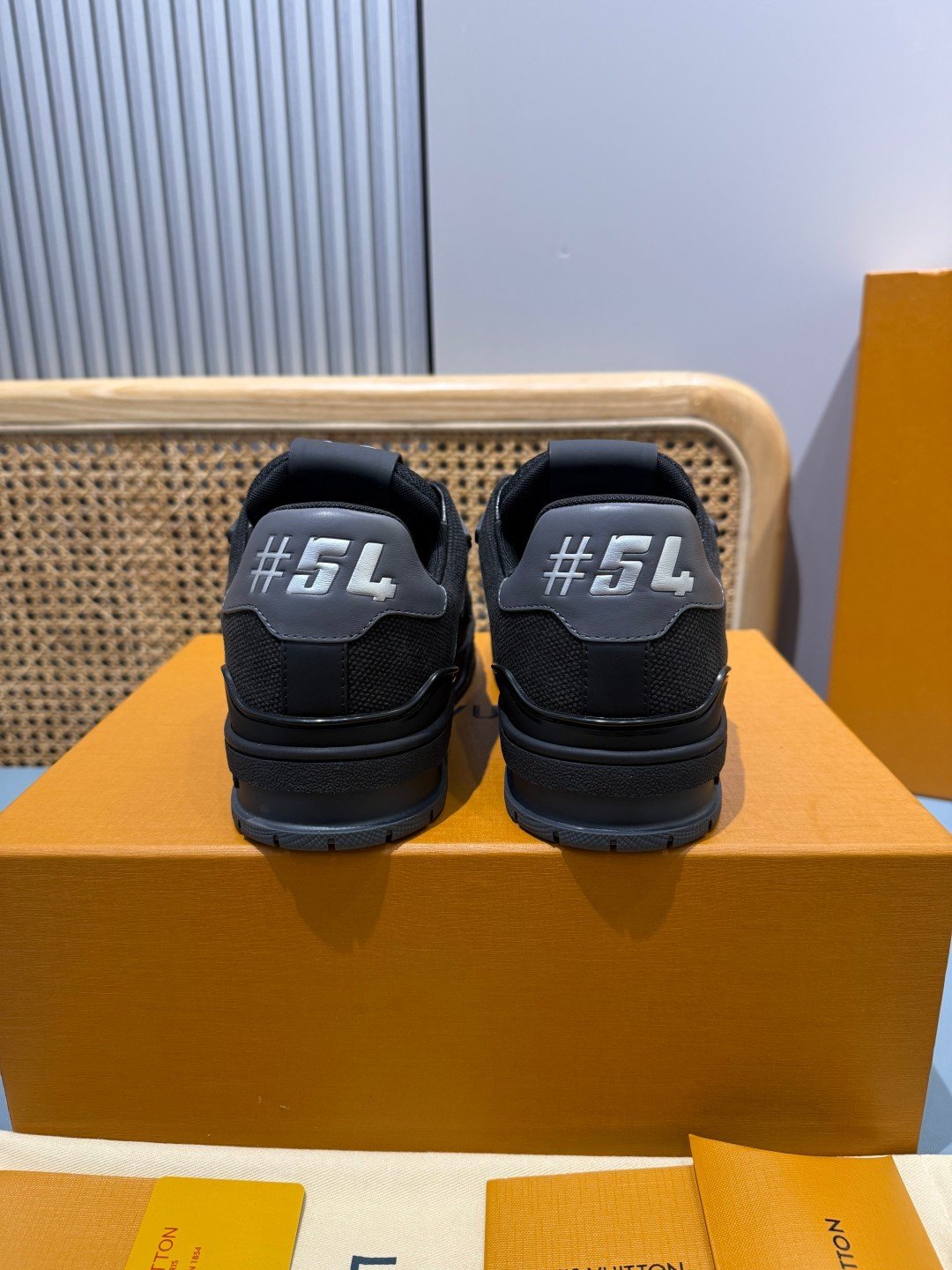 Sneakers Trainer 'Noir Profond' — vue 2