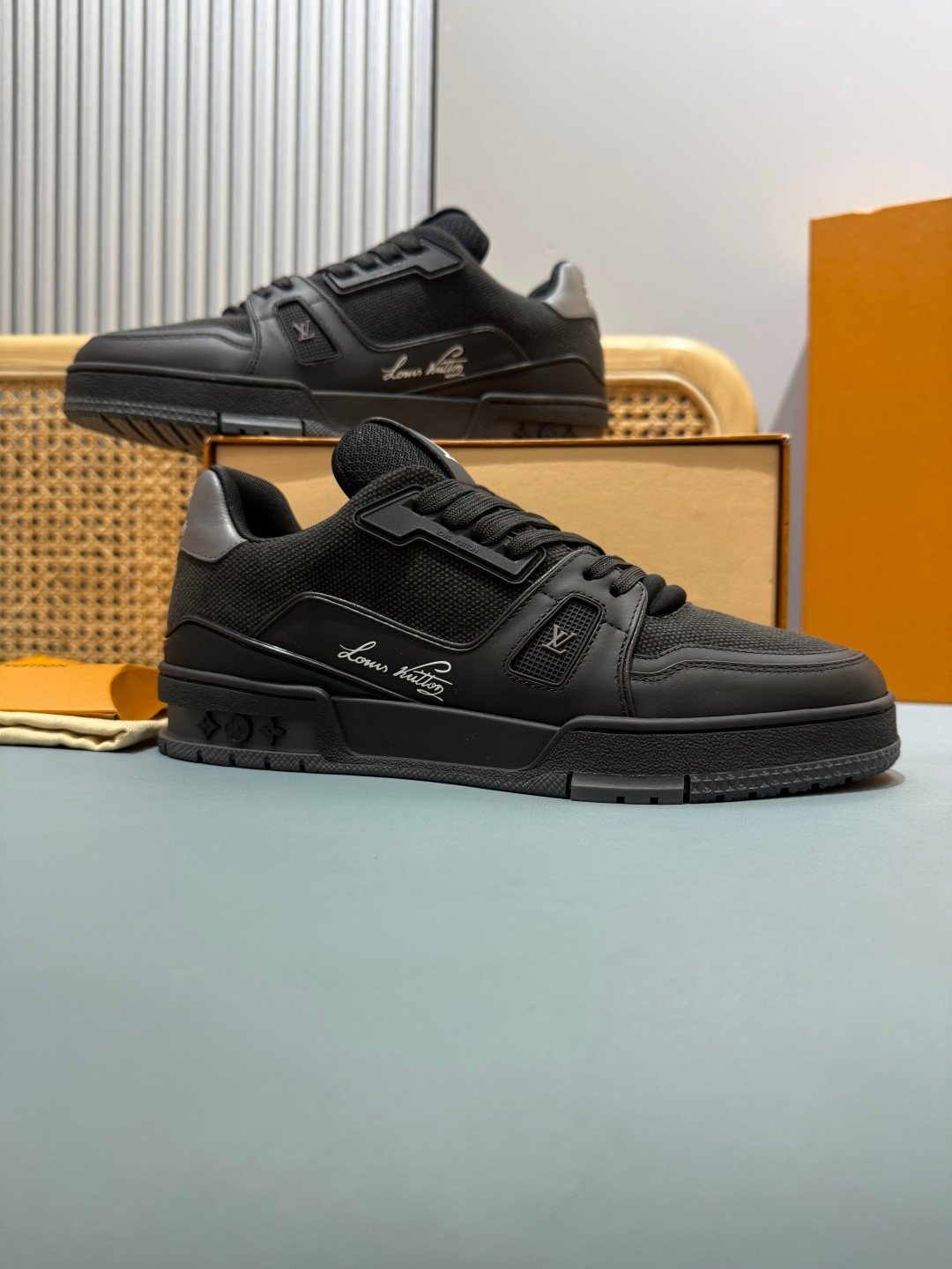 Sneakers Trainer 'Noir Profond' — vue 5