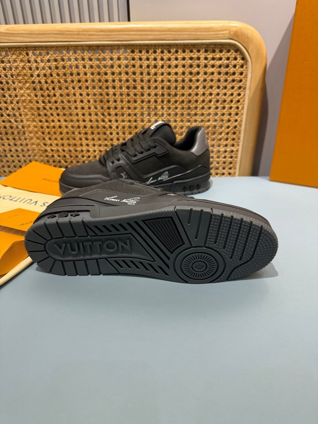 Sneakers Trainer 'Noir Profond' — vue 18