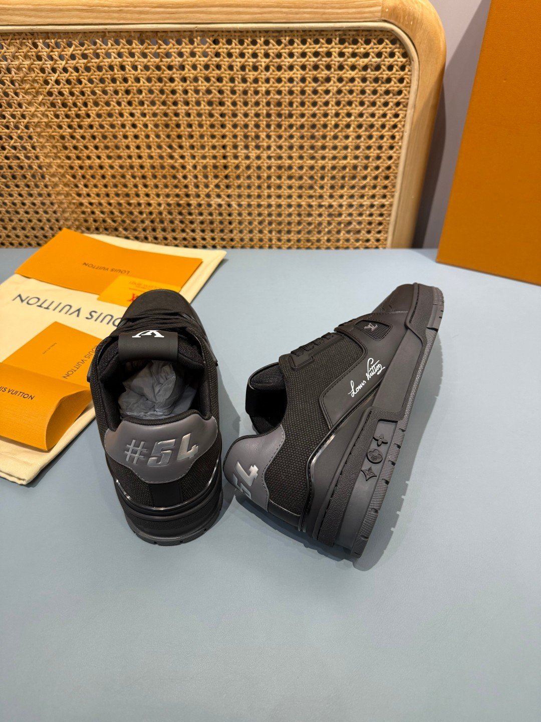 Sneakers Trainer 'Noir Profond' — vue 23