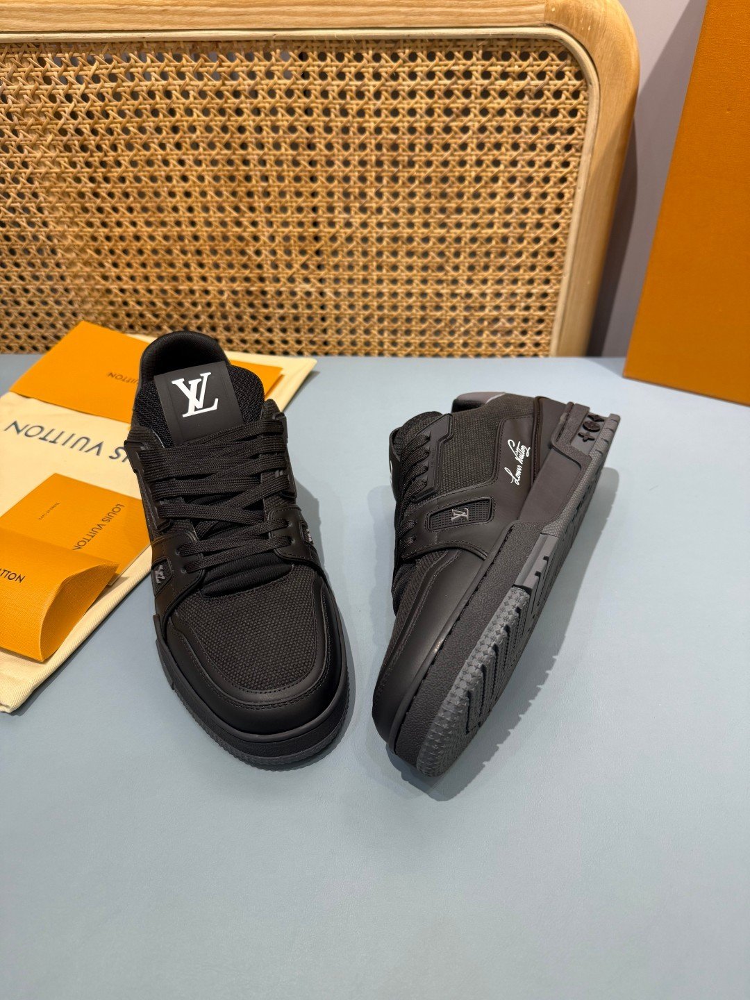 Sneakers Trainer 'Noir Profond' — vue 25