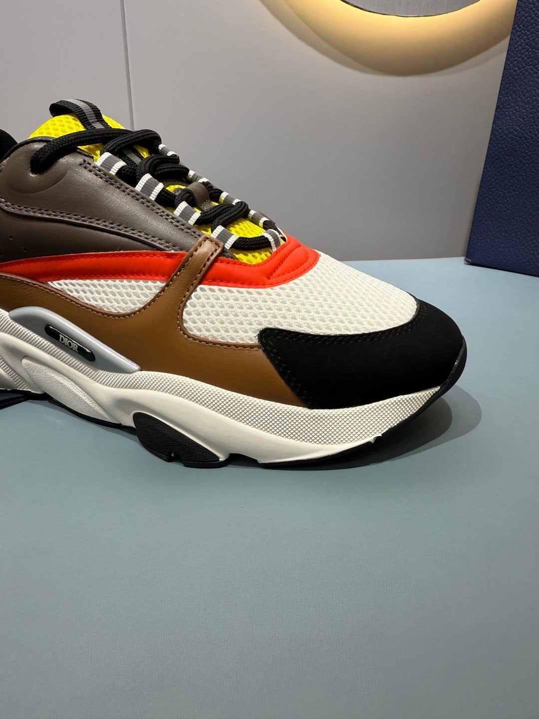 Sneakers B22 'Noir Orange Jaune' — vue 13