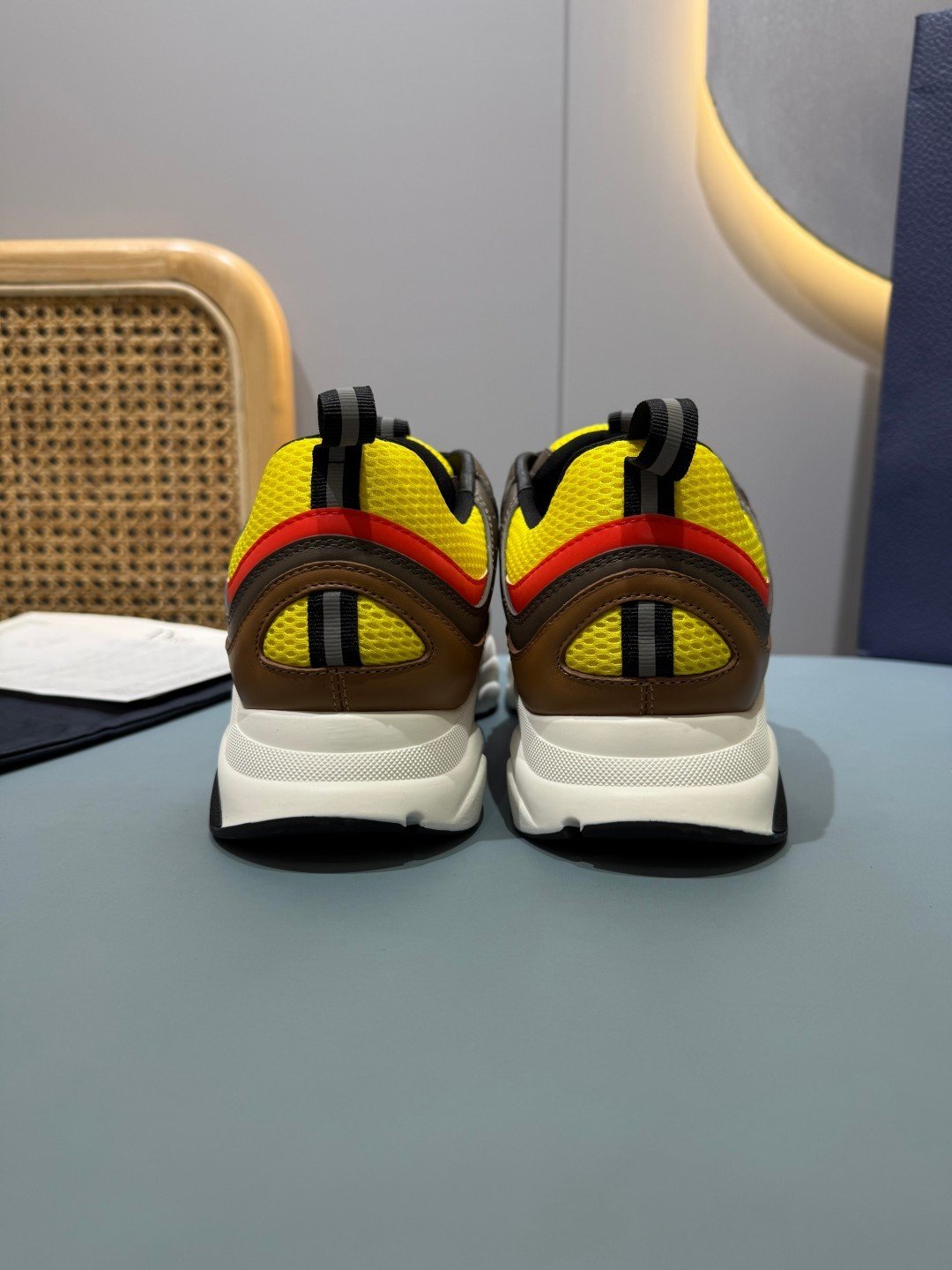 Sneakers B22 'Noir Orange Jaune' — vue 21