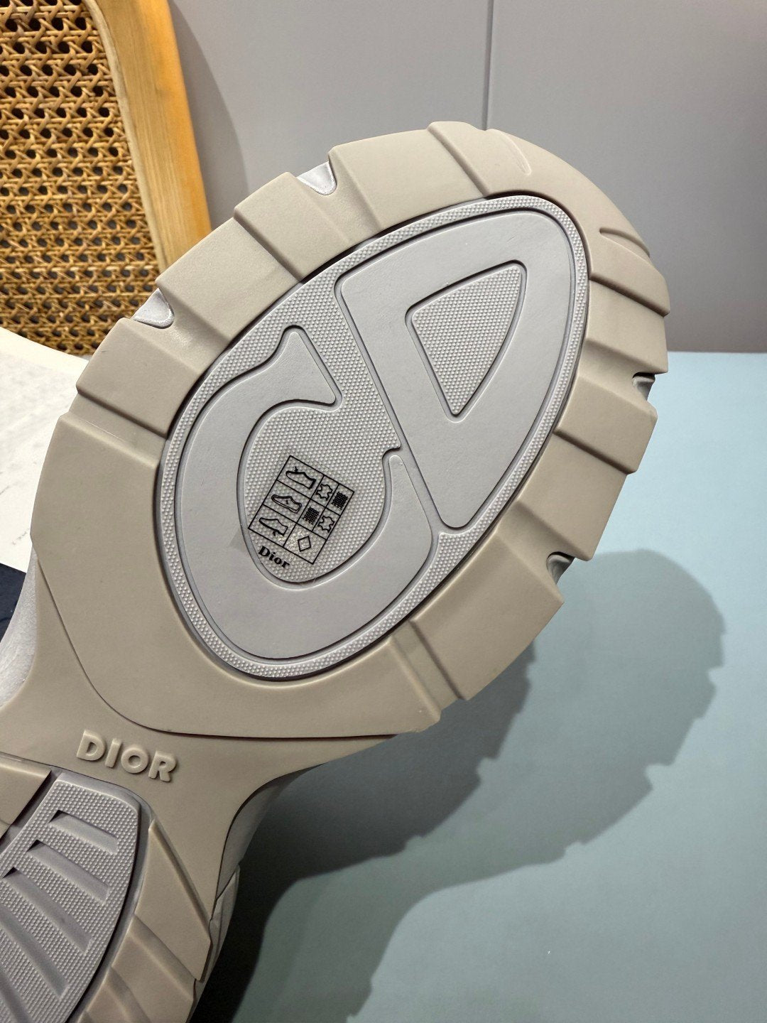Sneakers B30 Countdown 'Gris et Jaune Fluo' — vue 7