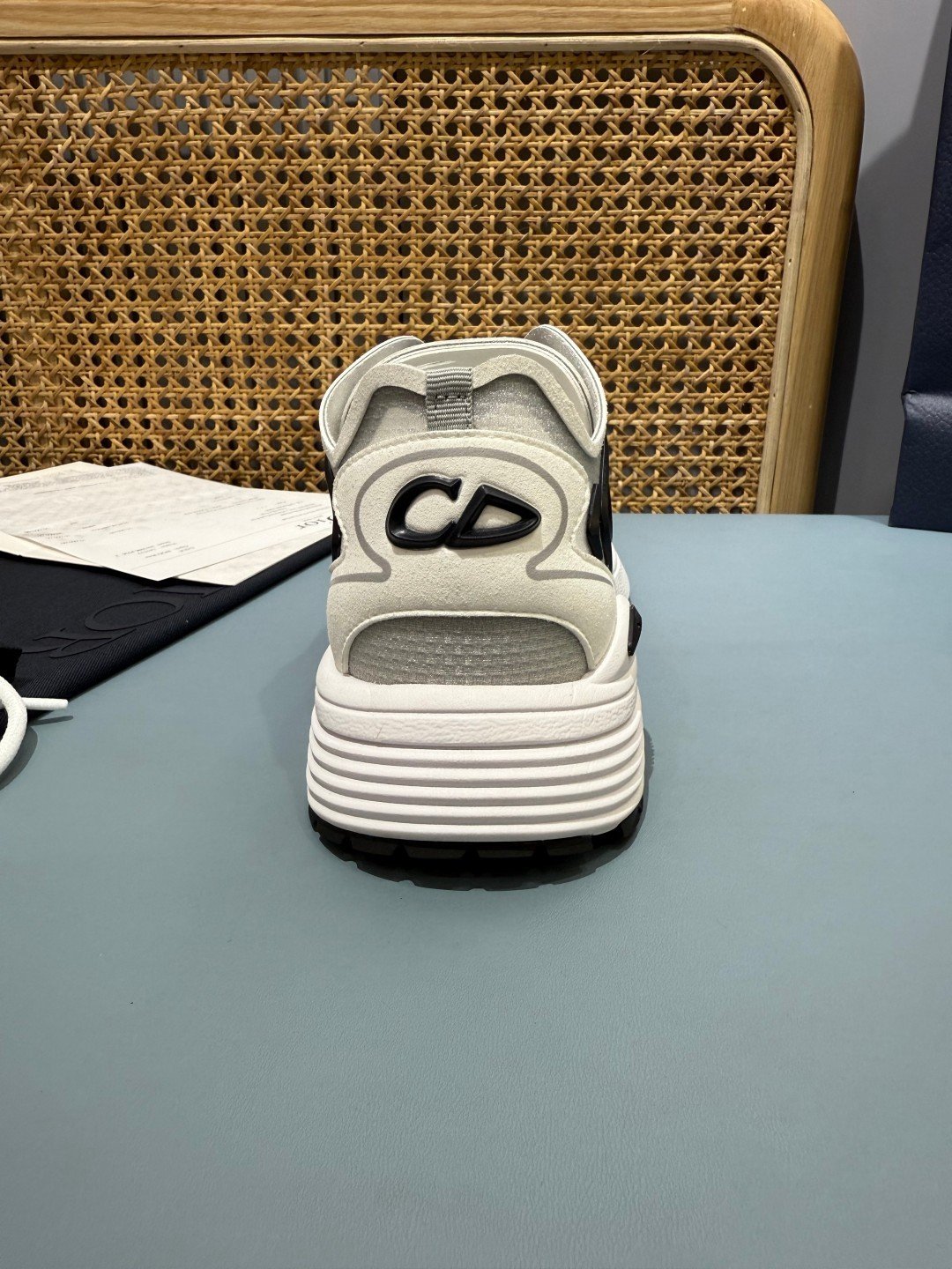 Sneakers B30 Countdown 'Blanc et Noir' — vue 10