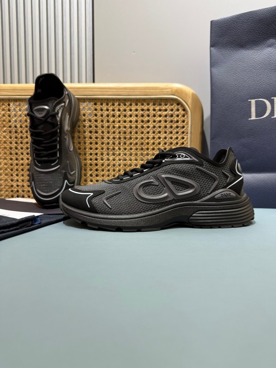 Sneakers B30 Countdown 'Noir' — vue 26