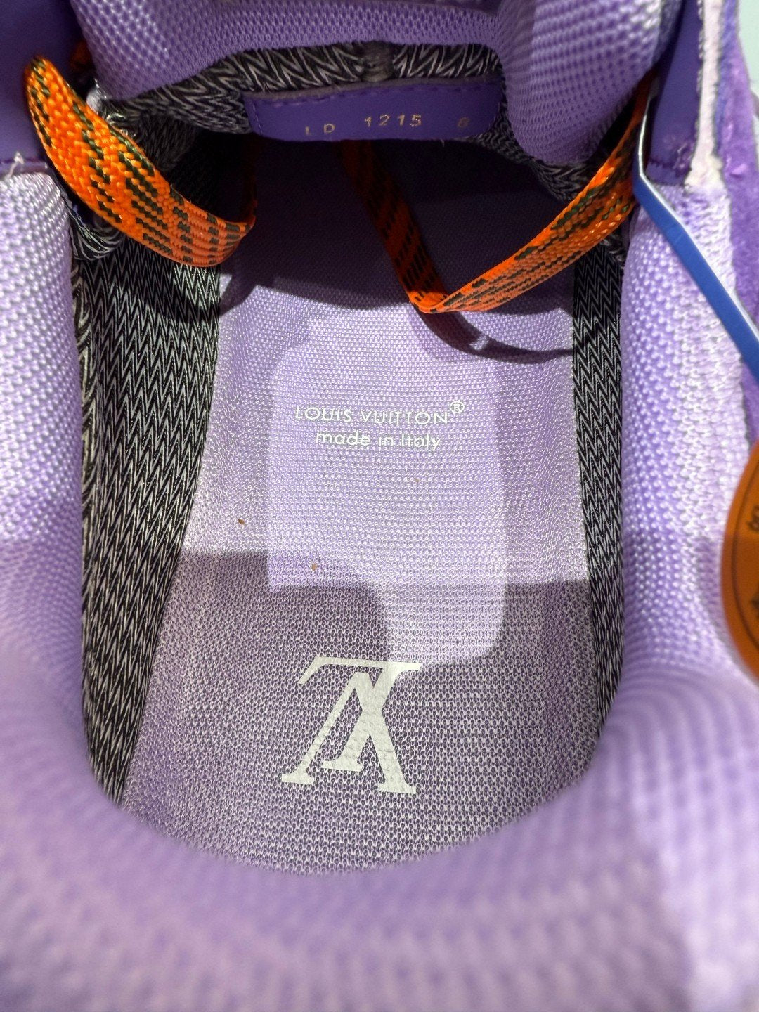 Sneakers Trainer 'Violet Vert' — vue 6
