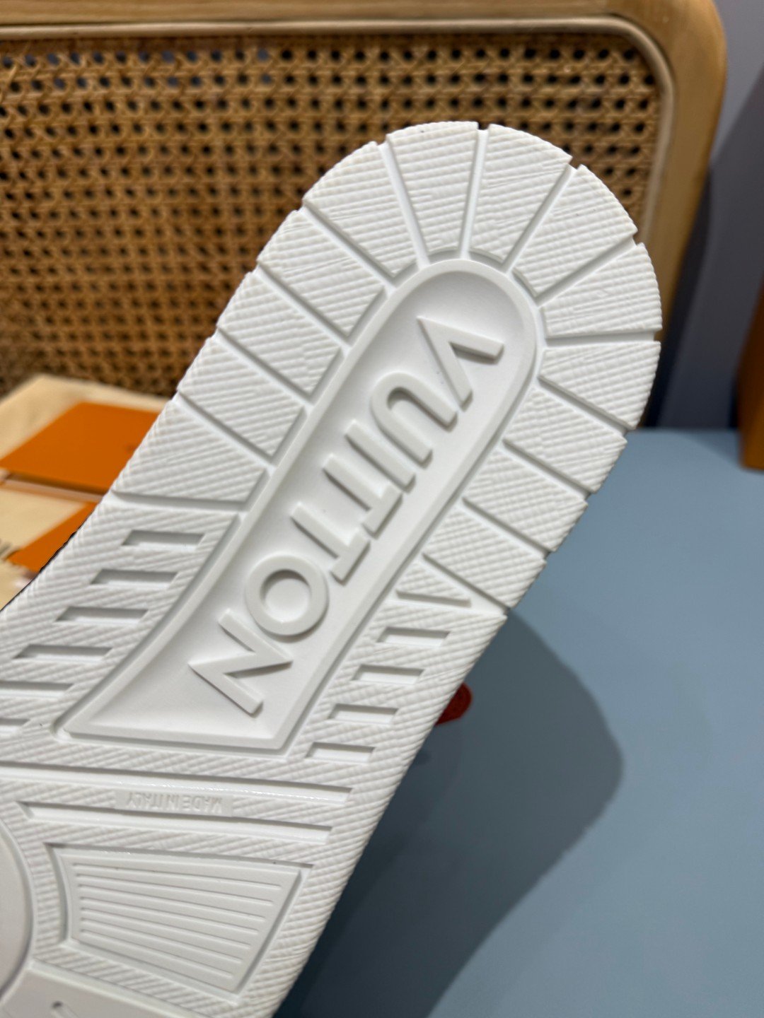 Sneakers Trainer 'Bleu Marine Verni' — vue 11