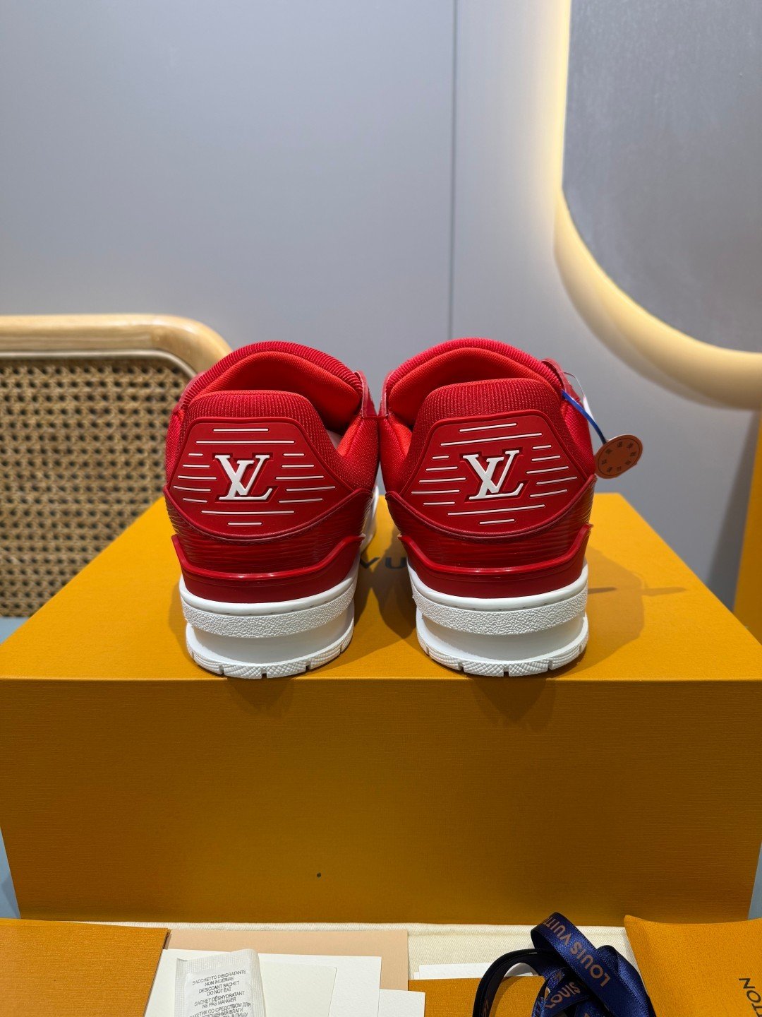 Sneakers Trainer 'Rouge Verni' — vue 2