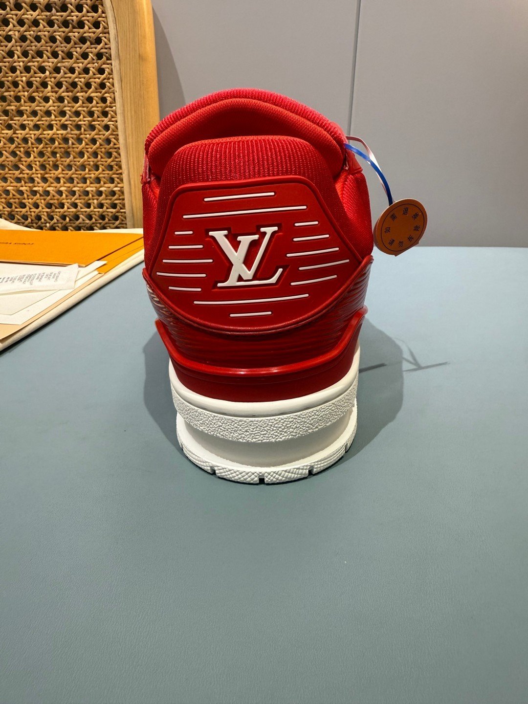 Sneakers Trainer 'Rouge Verni' — vue 10
