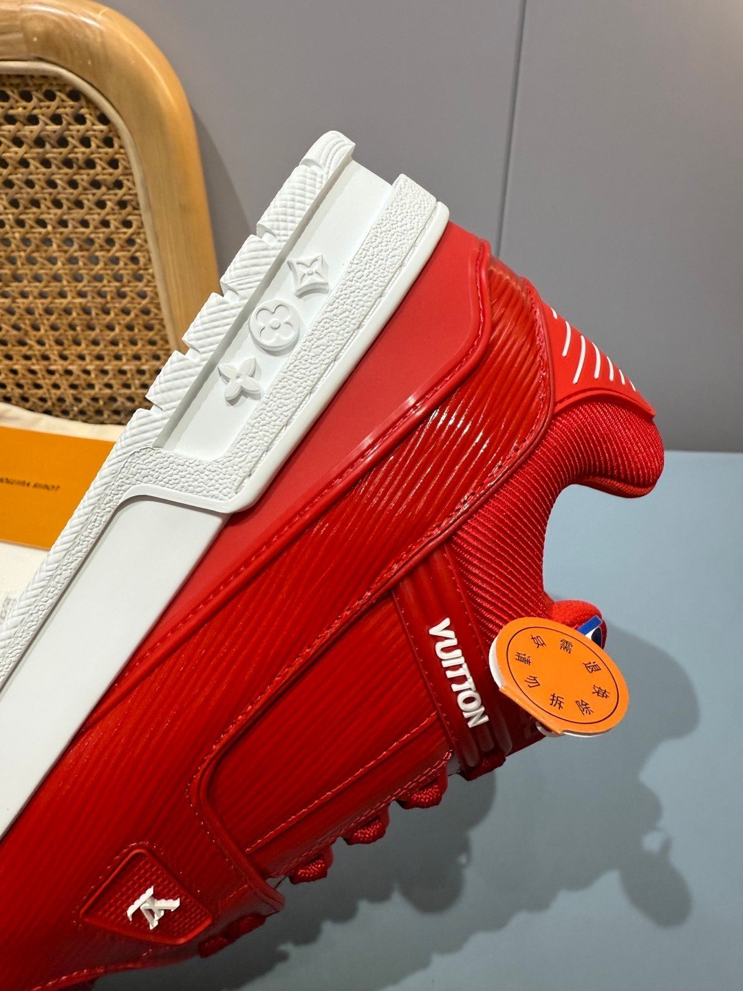 Sneakers Trainer 'Rouge Verni' — vue 12