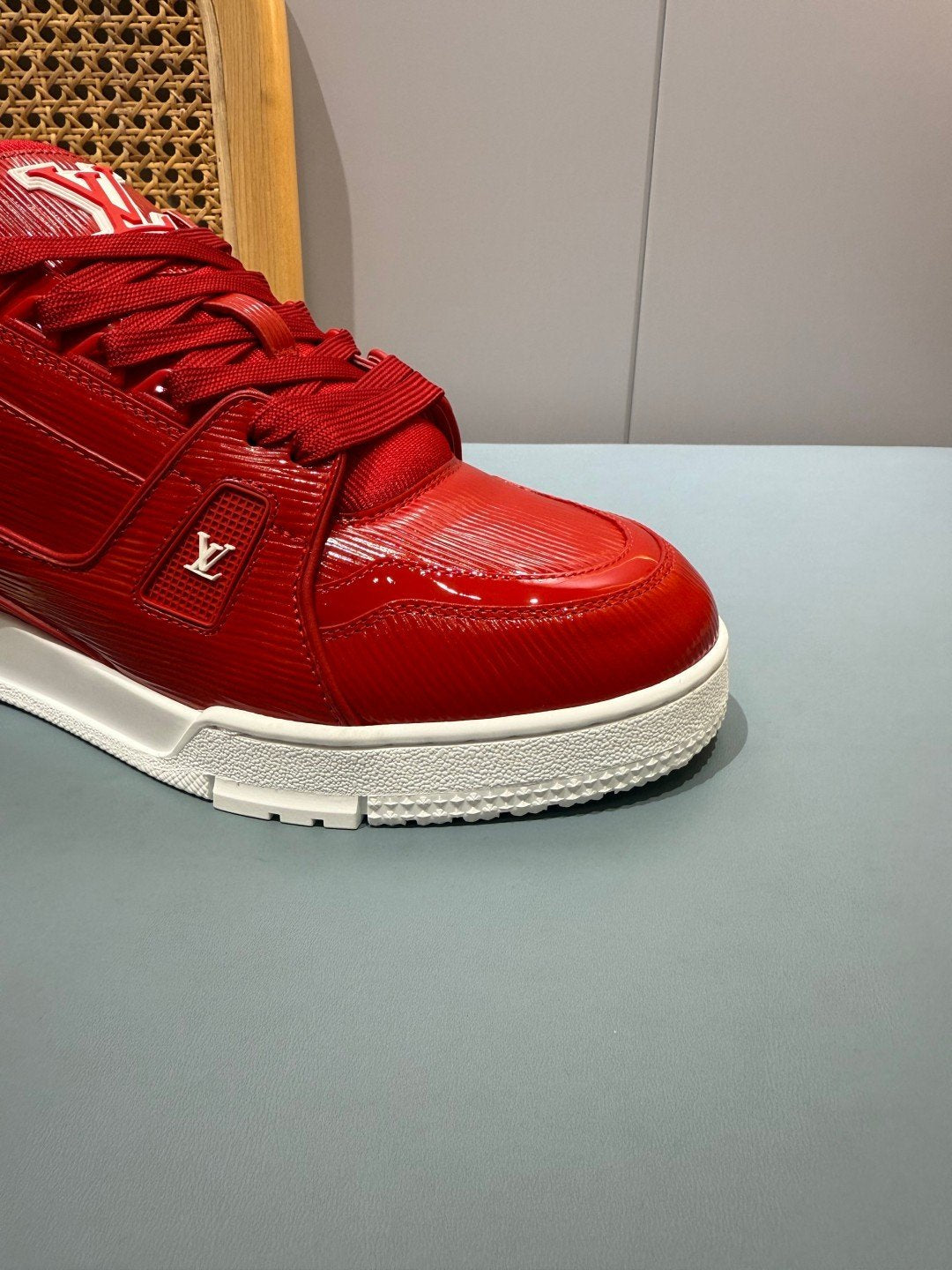 Sneakers Trainer 'Rouge Verni' — vue 13
