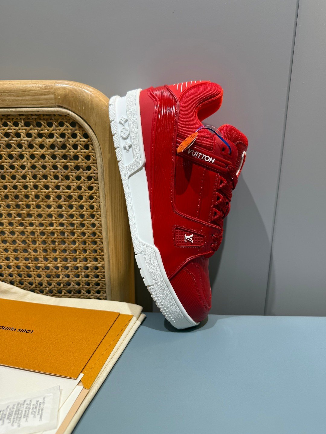 Sneakers Trainer 'Rouge Verni' — vue 14