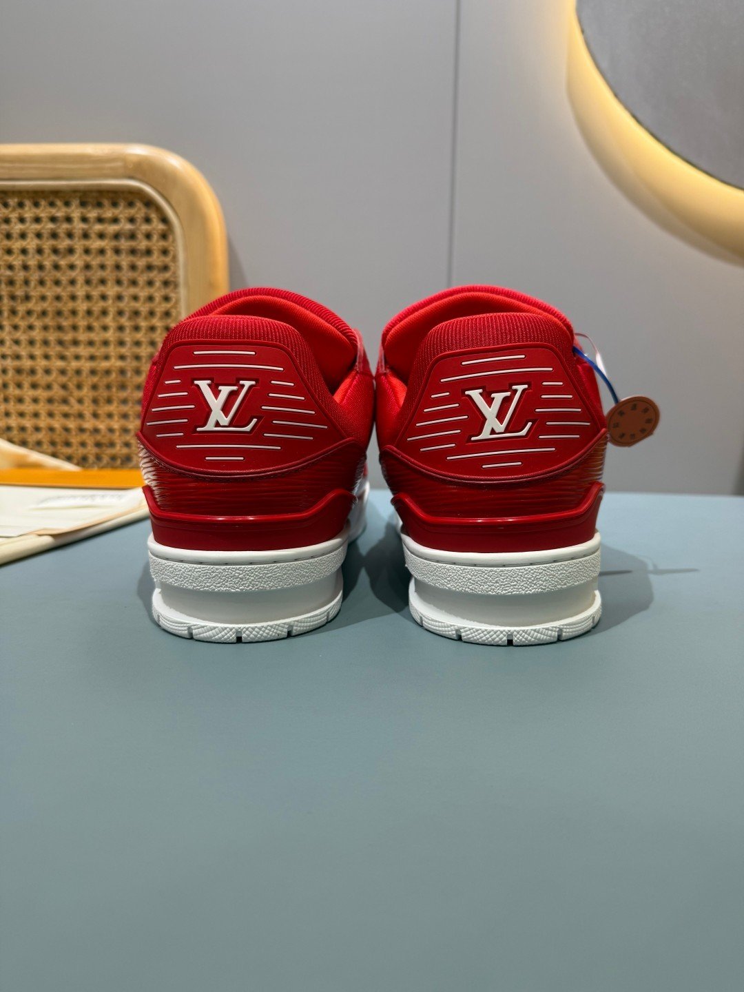 Sneakers Trainer 'Rouge Verni' — vue 21
