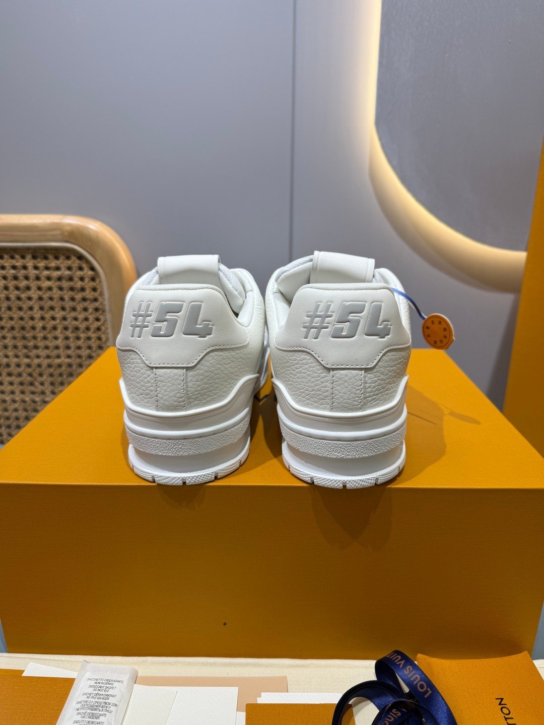 Sneakers Trainer 'Blanc Pur' — vue 2