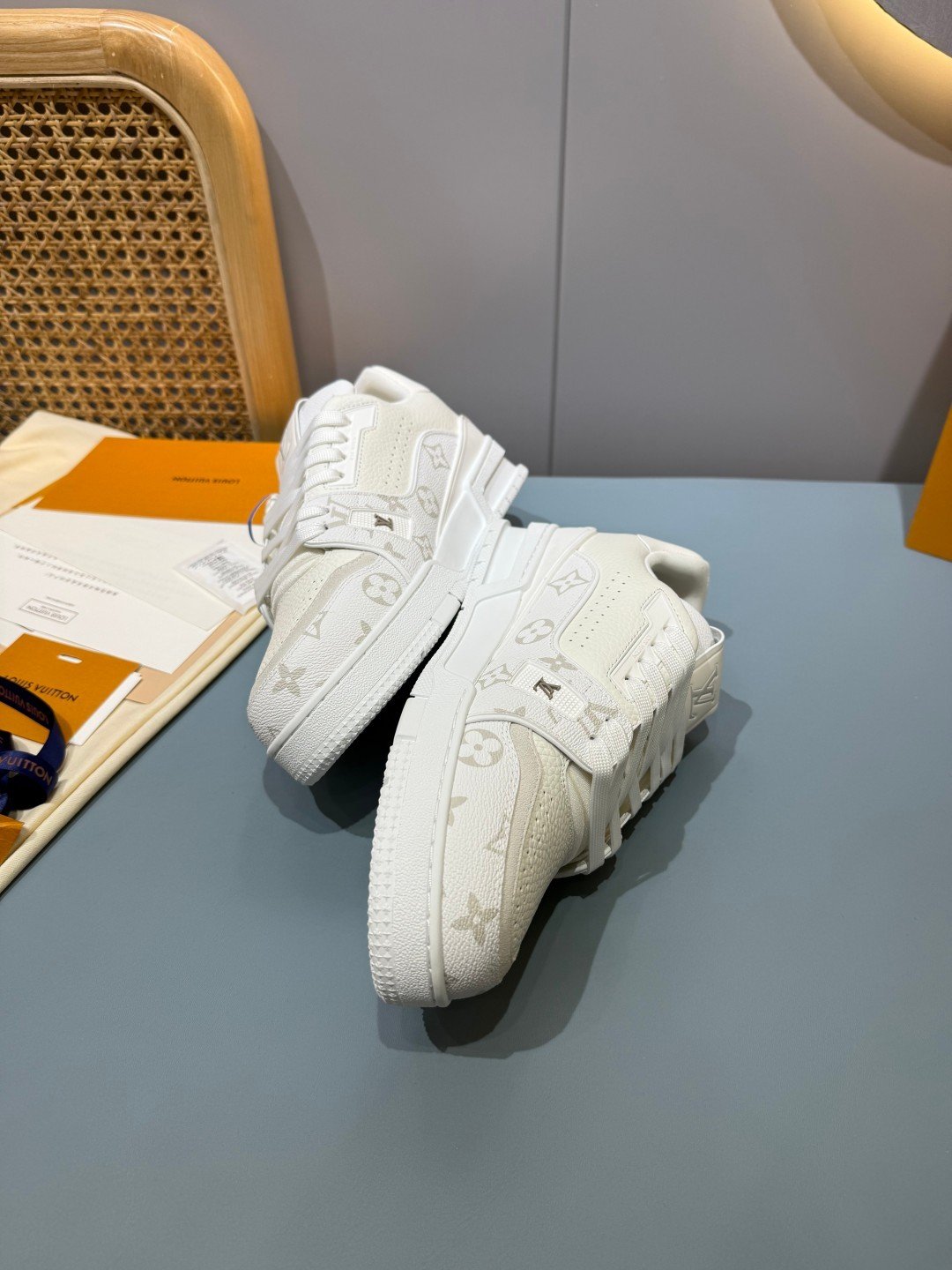 Sneakers Trainer 'Blanc Pur' — vue 15