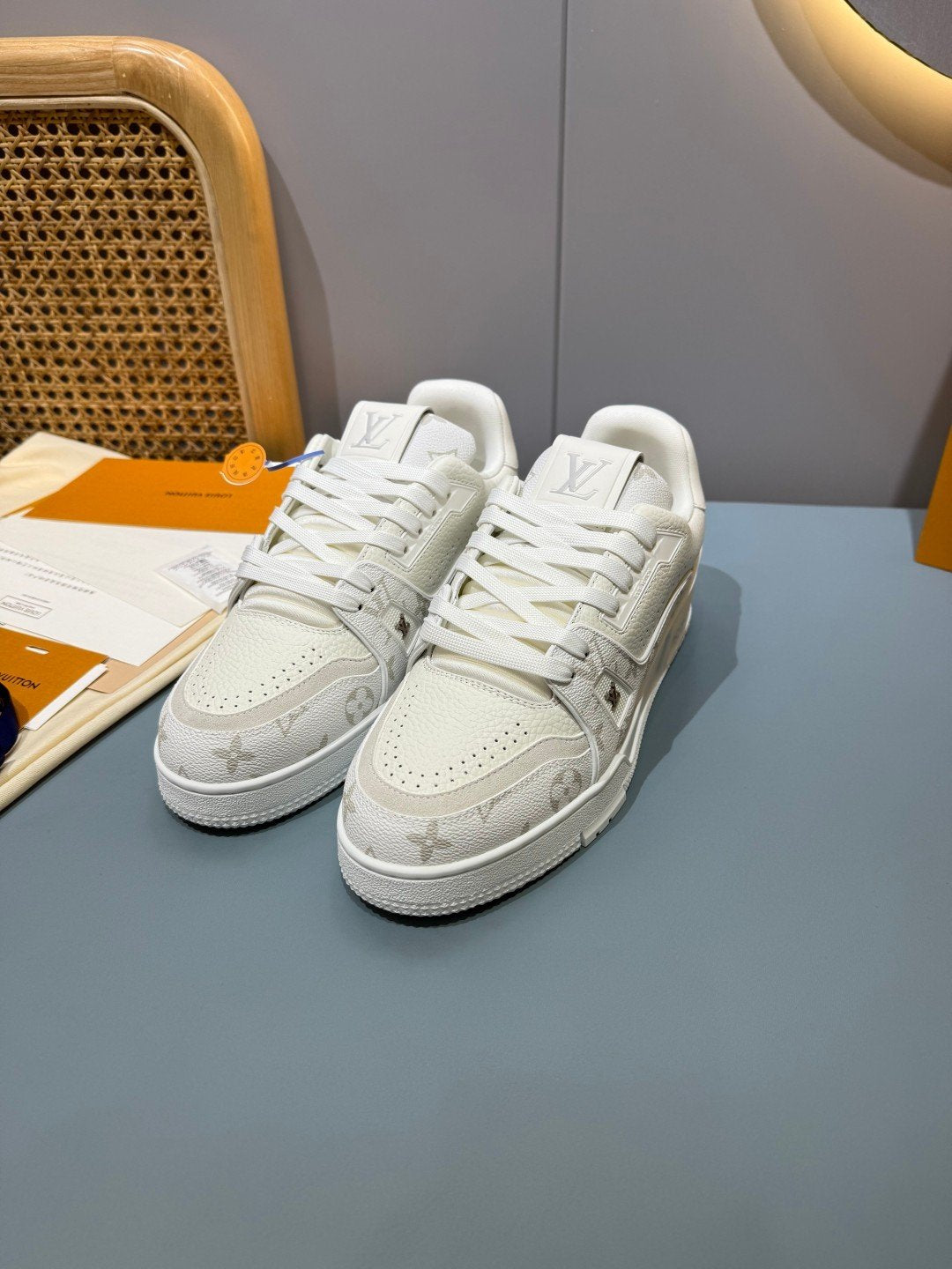 Sneakers Trainer 'Blanc Pur' — vue 16