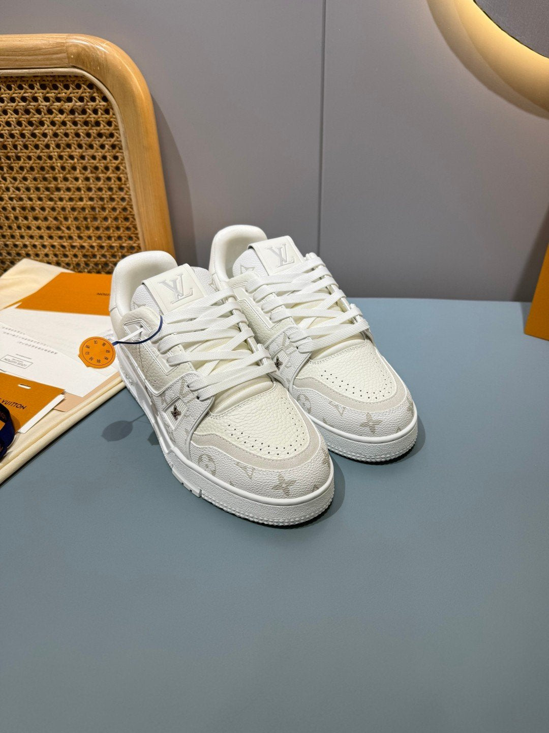 Sneakers Trainer 'Blanc Pur' — vue 17
