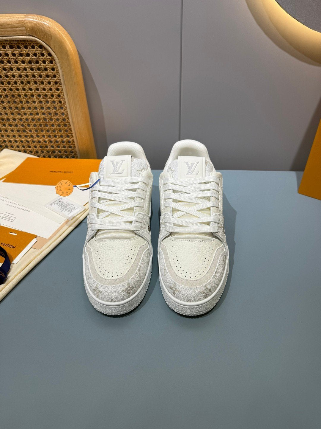 Sneakers Trainer 'Blanc Pur' — vue 18
