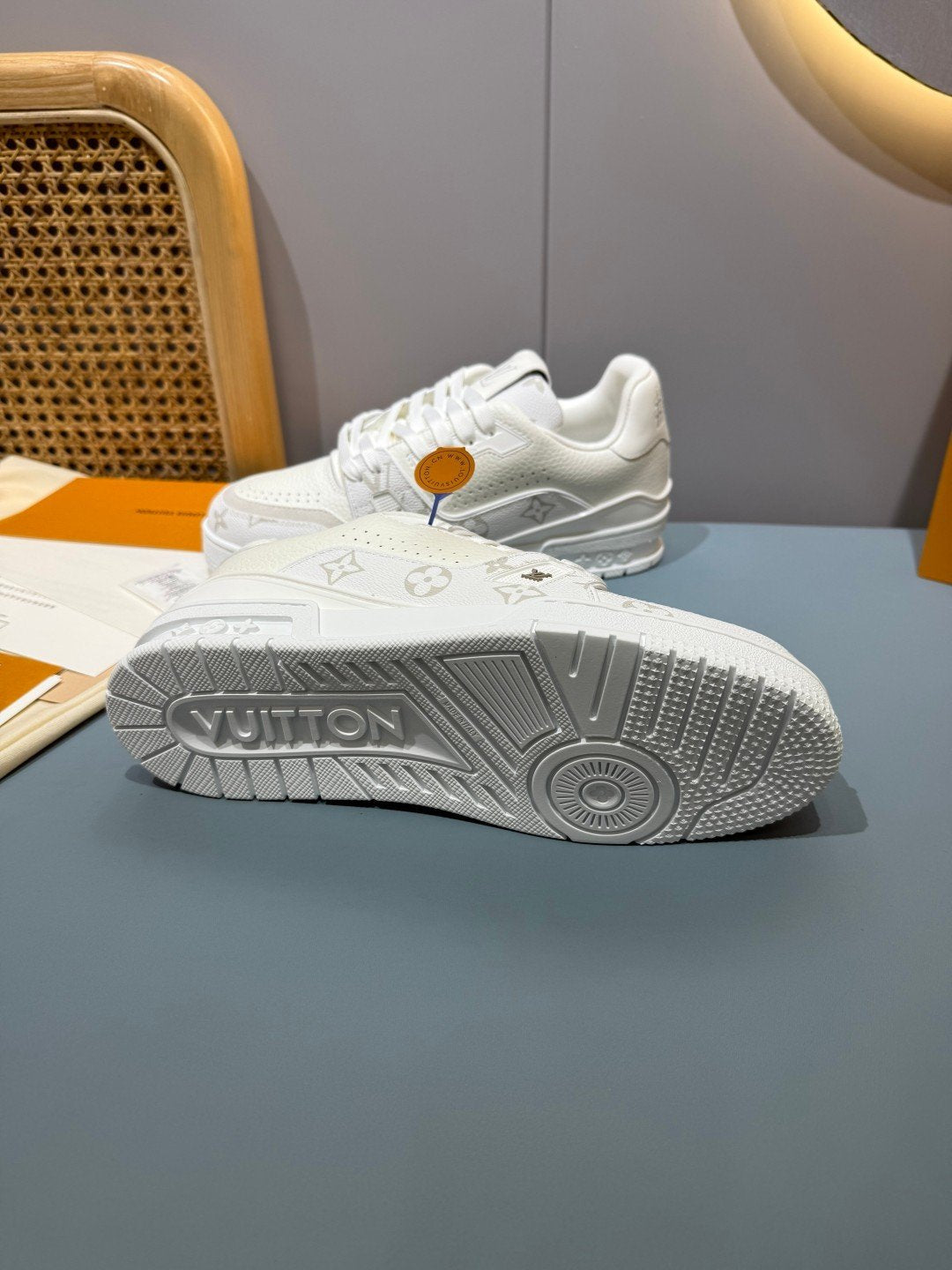 Sneakers Trainer 'Blanc Pur' — vue 19