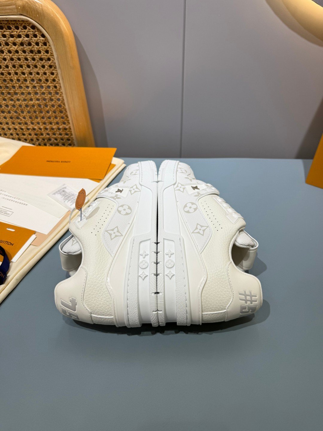 Sneakers Trainer 'Blanc Pur' — vue 20