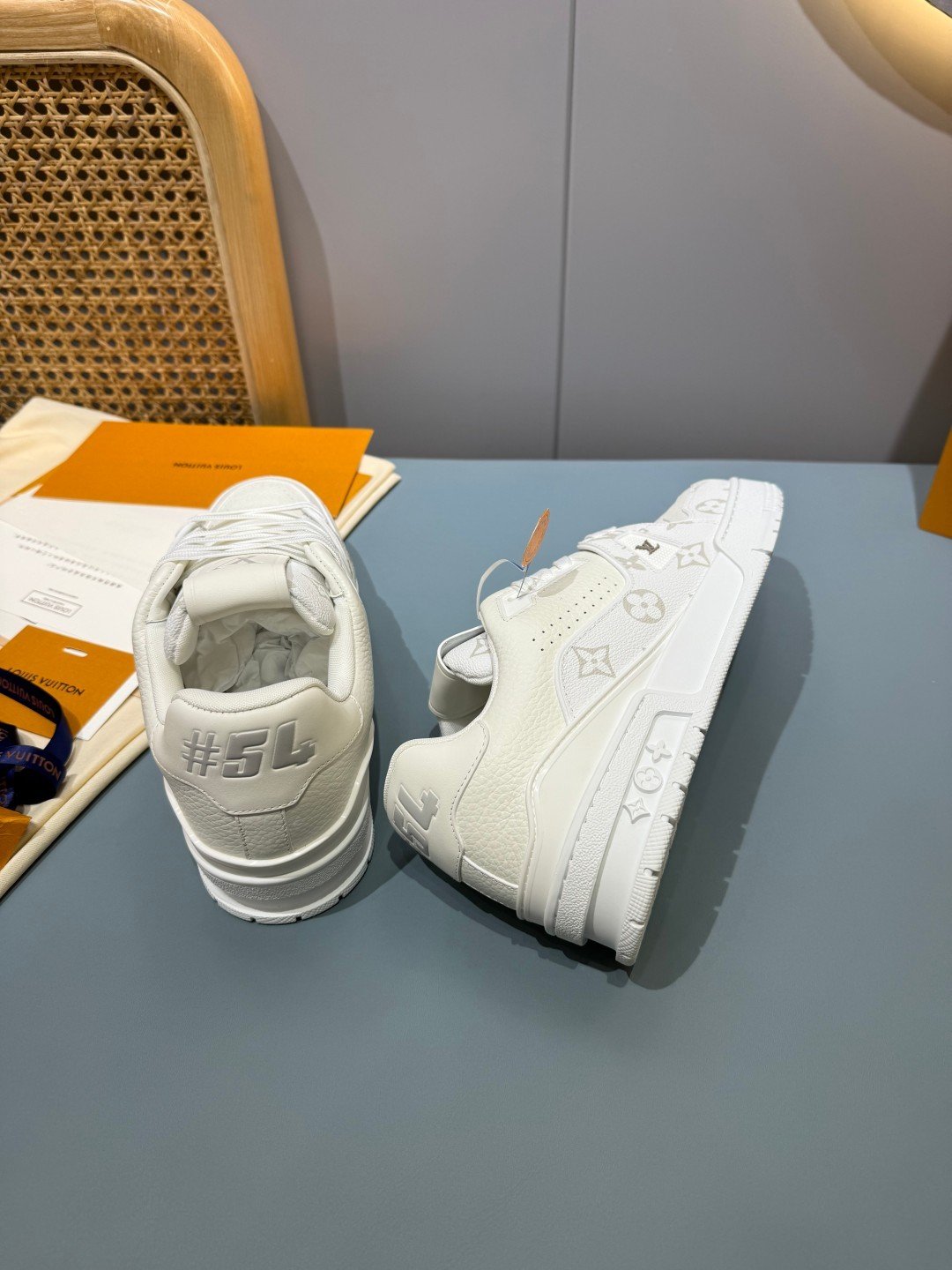 Sneakers Trainer 'Blanc Pur' — vue 24