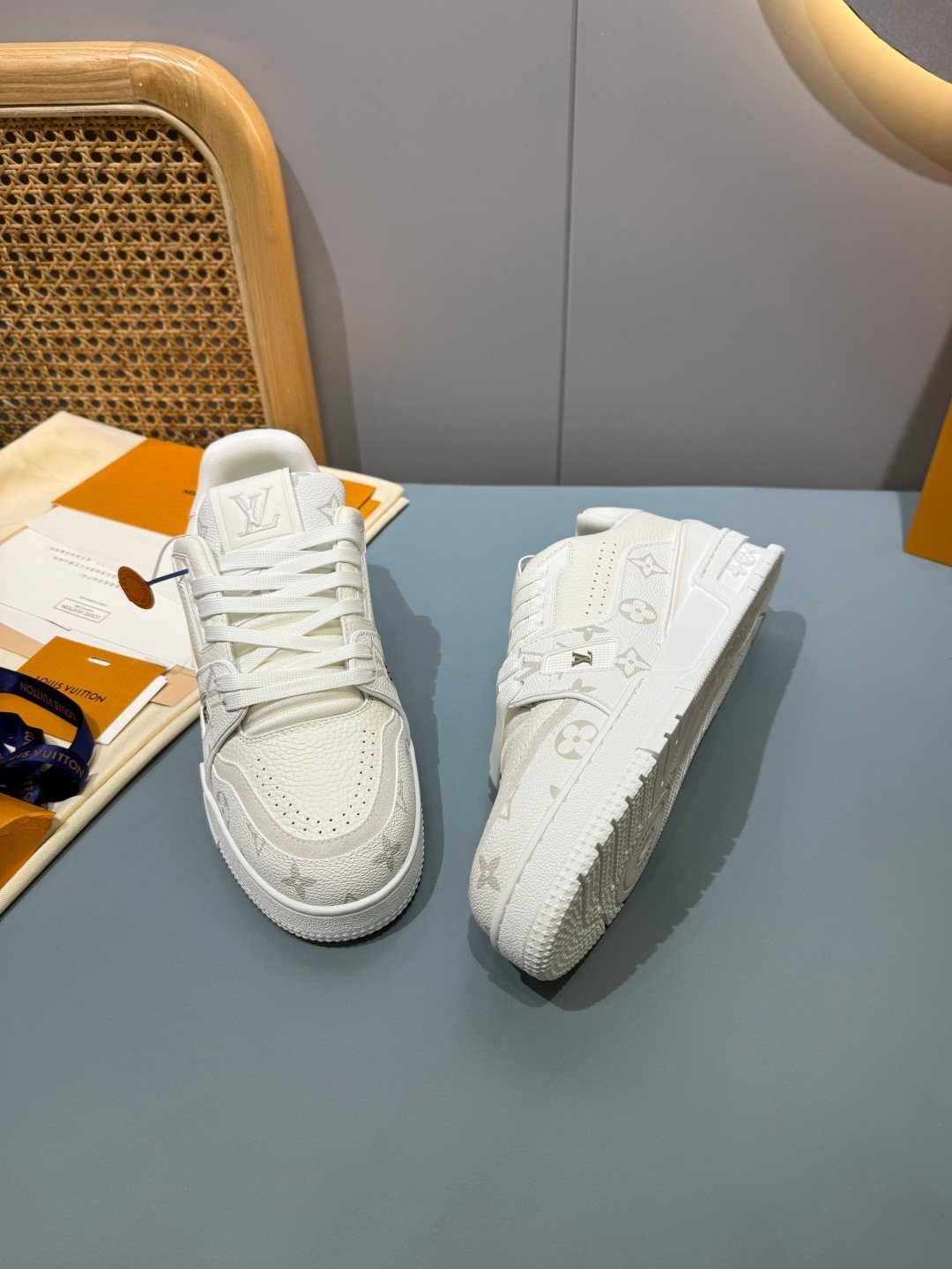 Sneakers Trainer 'Blanc Pur' — vue 26