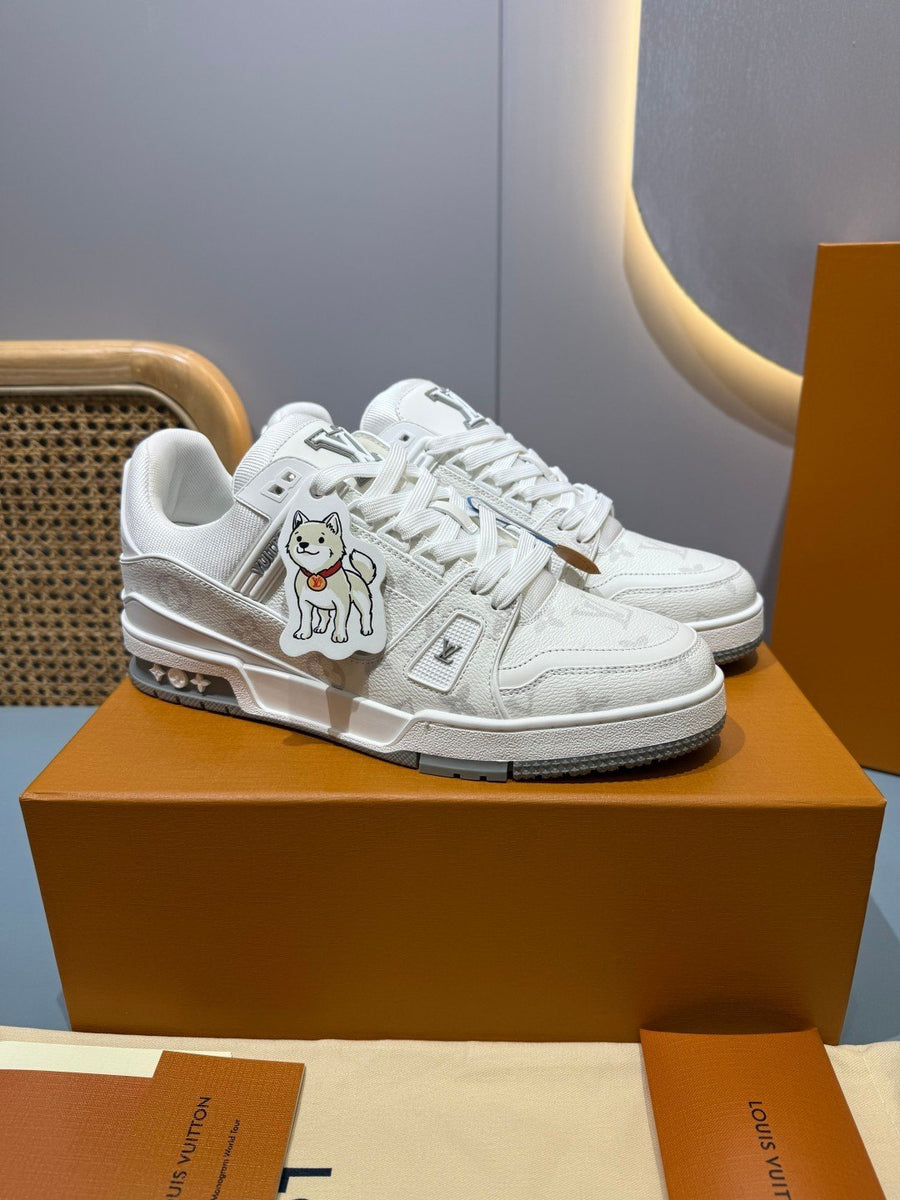 Sneakers Trainer 'Blanc Graffiti'