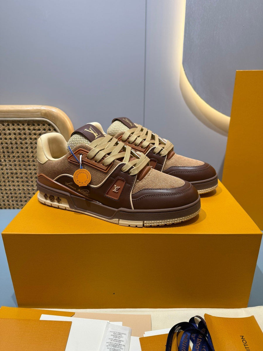 Sneakers Trainer 'Marron Patch'