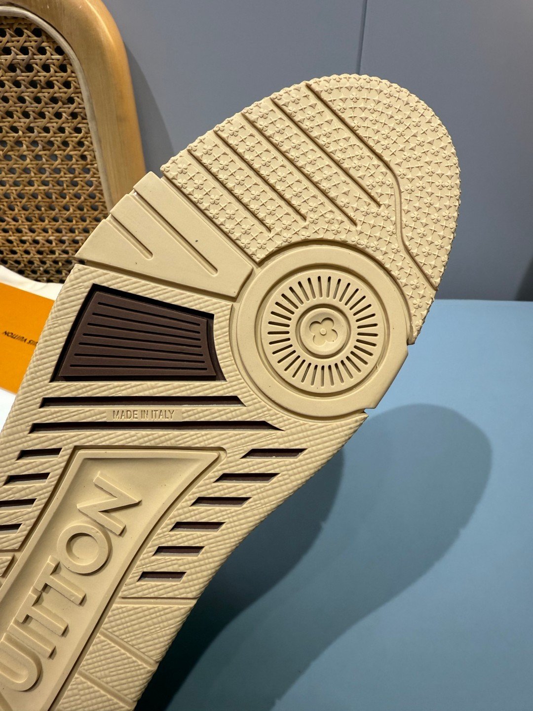 Sneakers Trainer 'Marron Patch' — vue 7