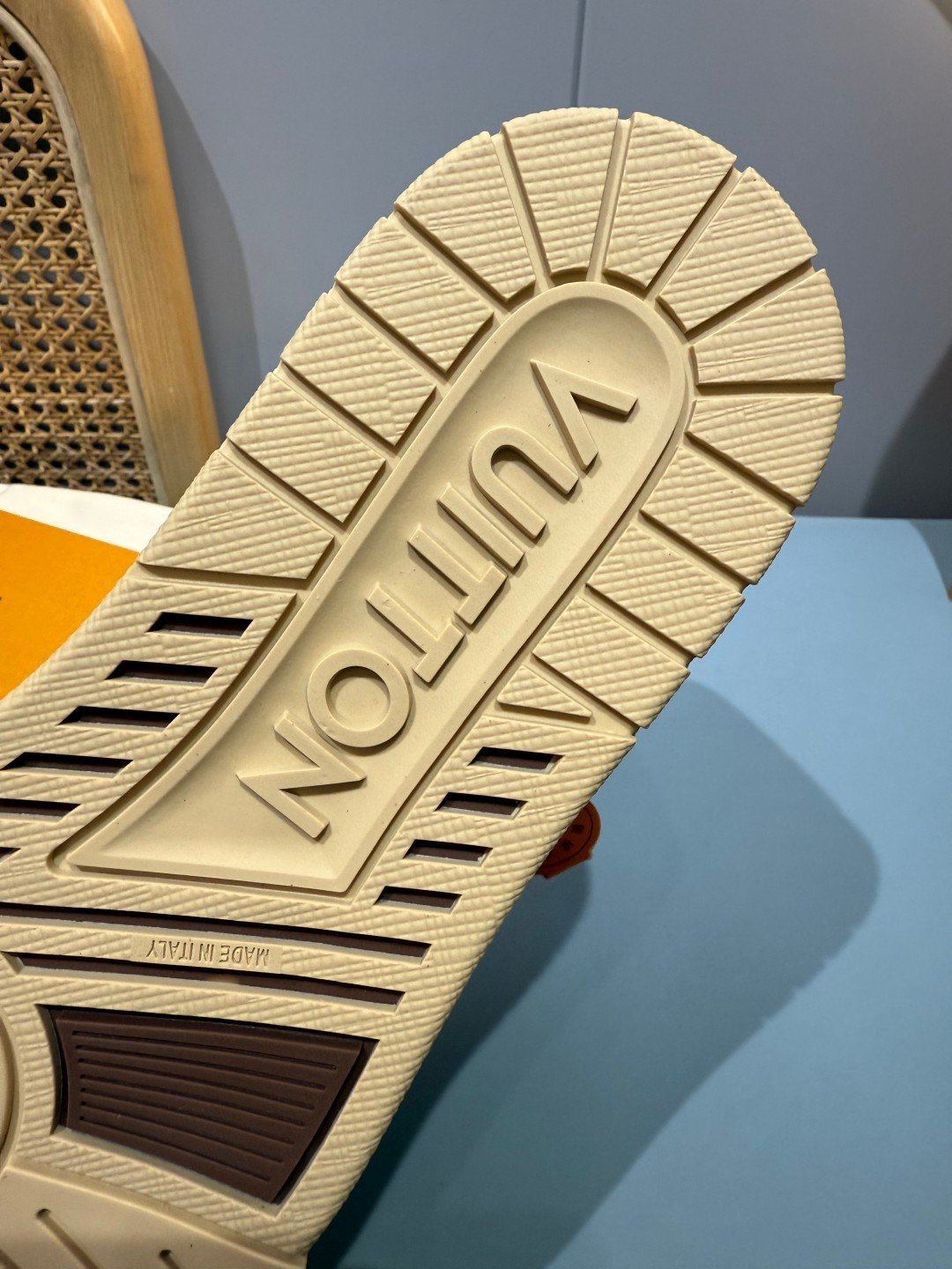 Sneakers Trainer 'Marron Patch' — vue 11