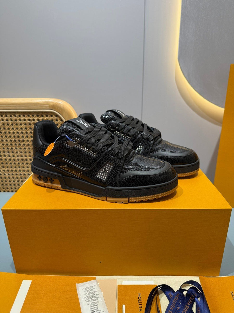 Sneakers Trainer 'Noir Patch'