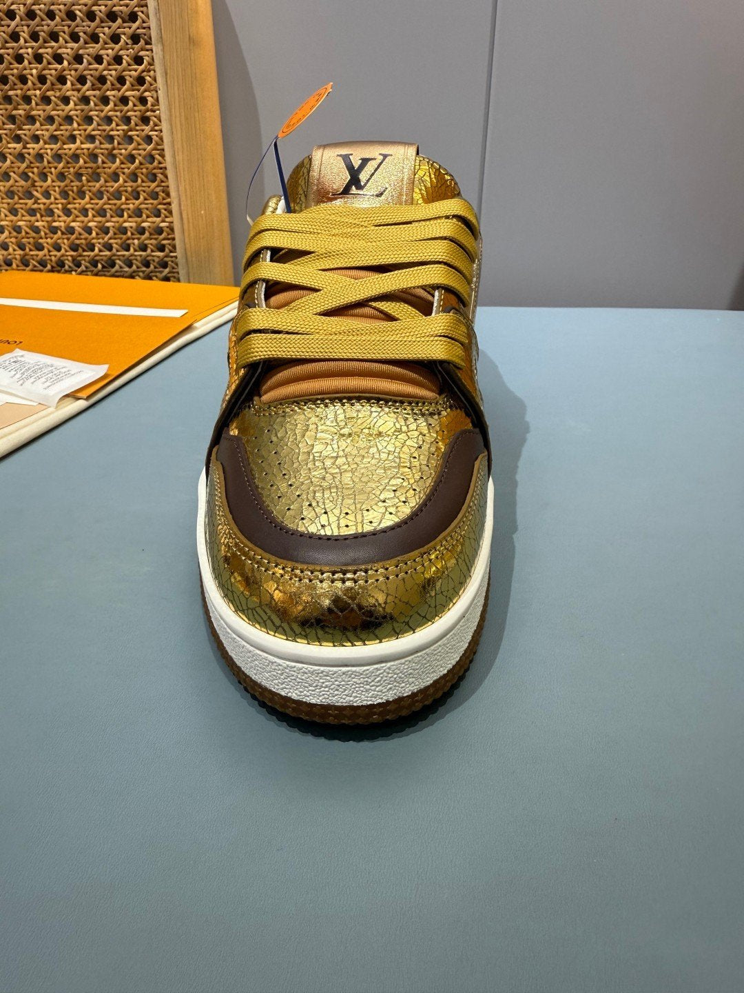 Sneakers Trainer 'Or Métallisé' — vue 9
