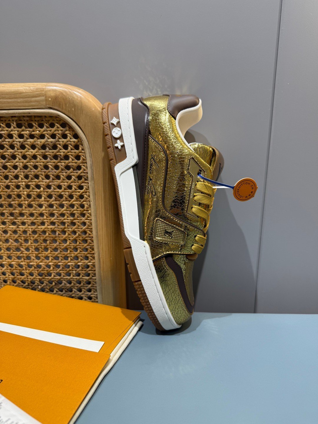 Sneakers Trainer 'Or Métallisé' — vue 14