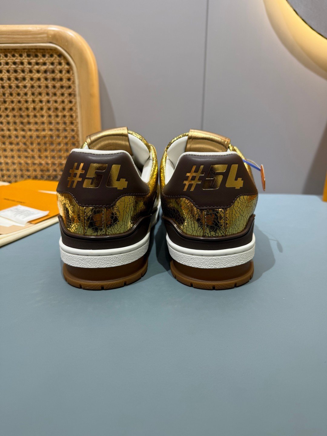 Sneakers Trainer 'Or Métallisé' — vue 21