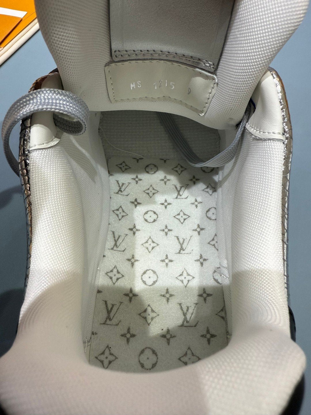 Sneakers Trainer 'Argent Miroir' — vue 6