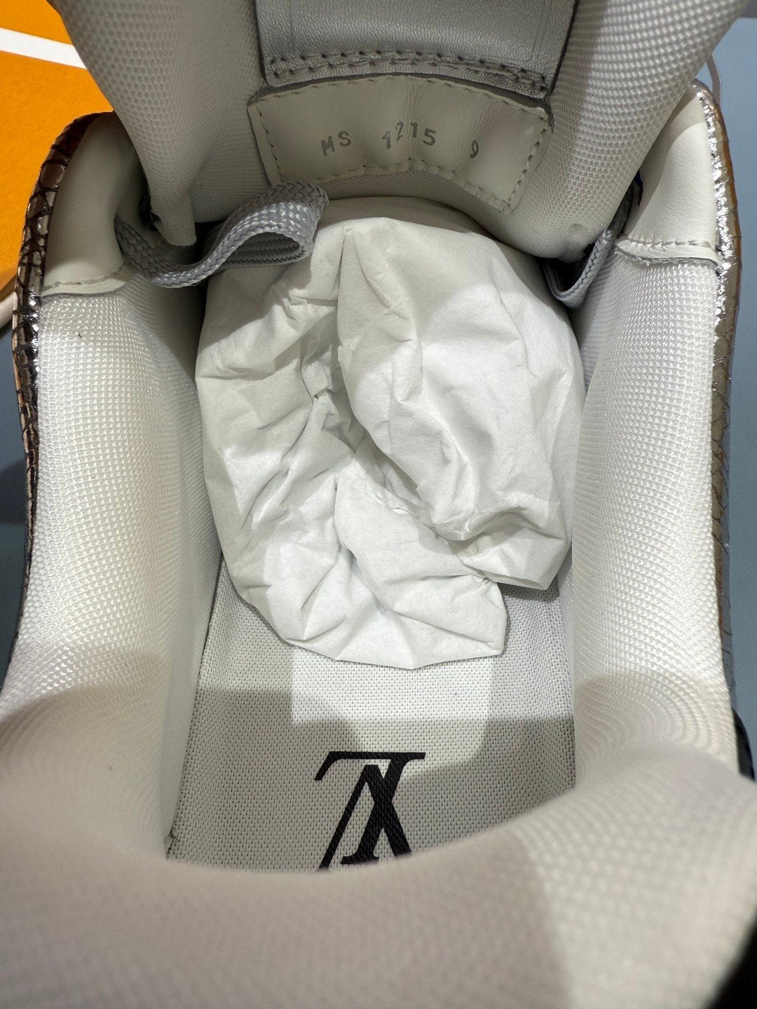 Sneakers Trainer 'Argent Miroir' — vue 7