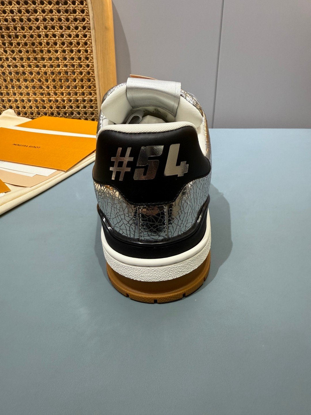 Sneakers Trainer 'Argent Miroir' — vue 11