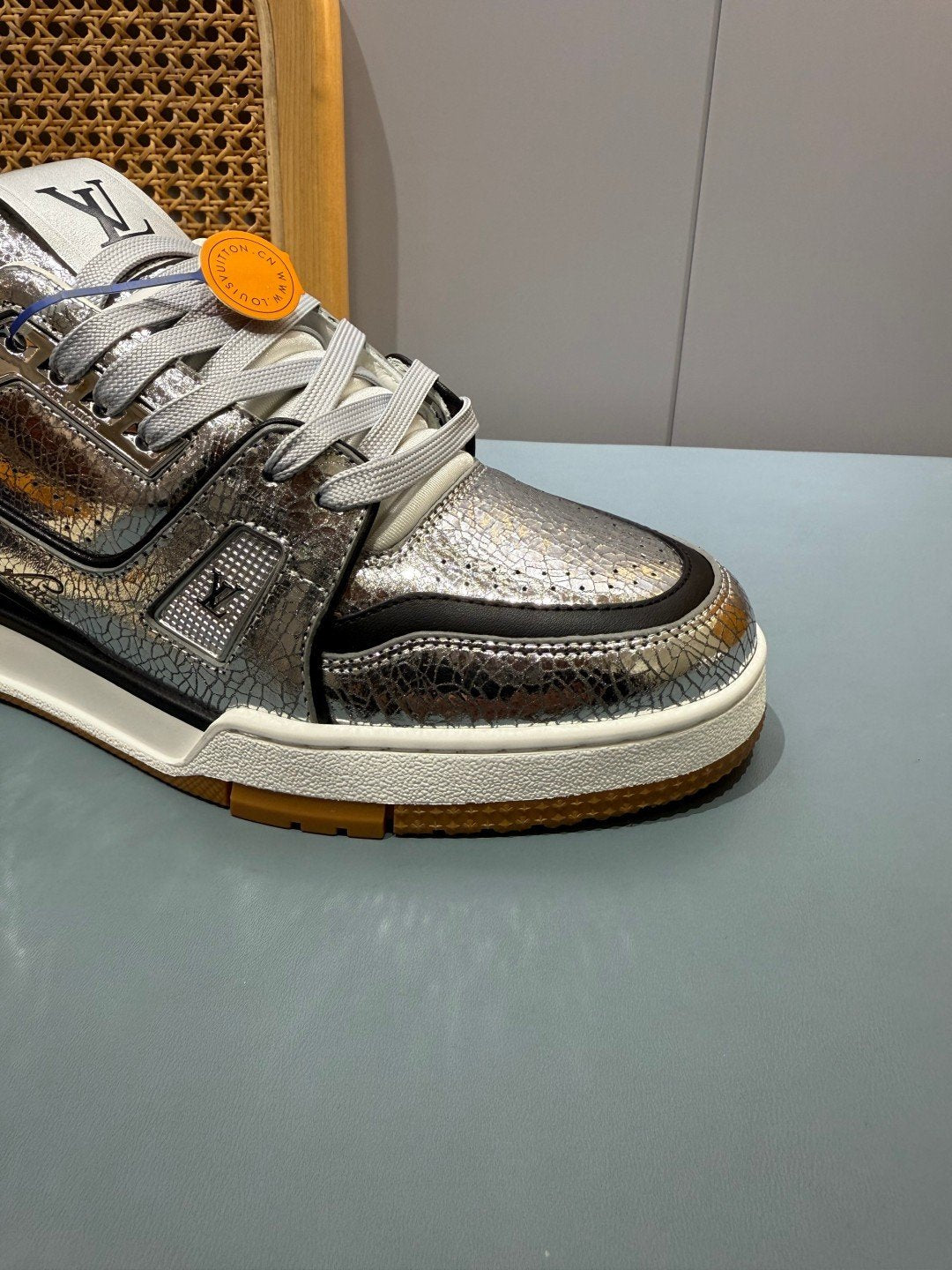 Sneakers Trainer 'Argent Miroir' — vue 14