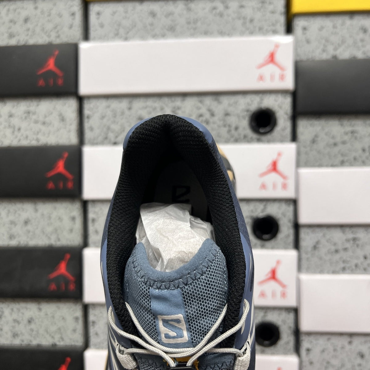 Sneakers XT-6 'Navy Blazer Gold' — vue 5
