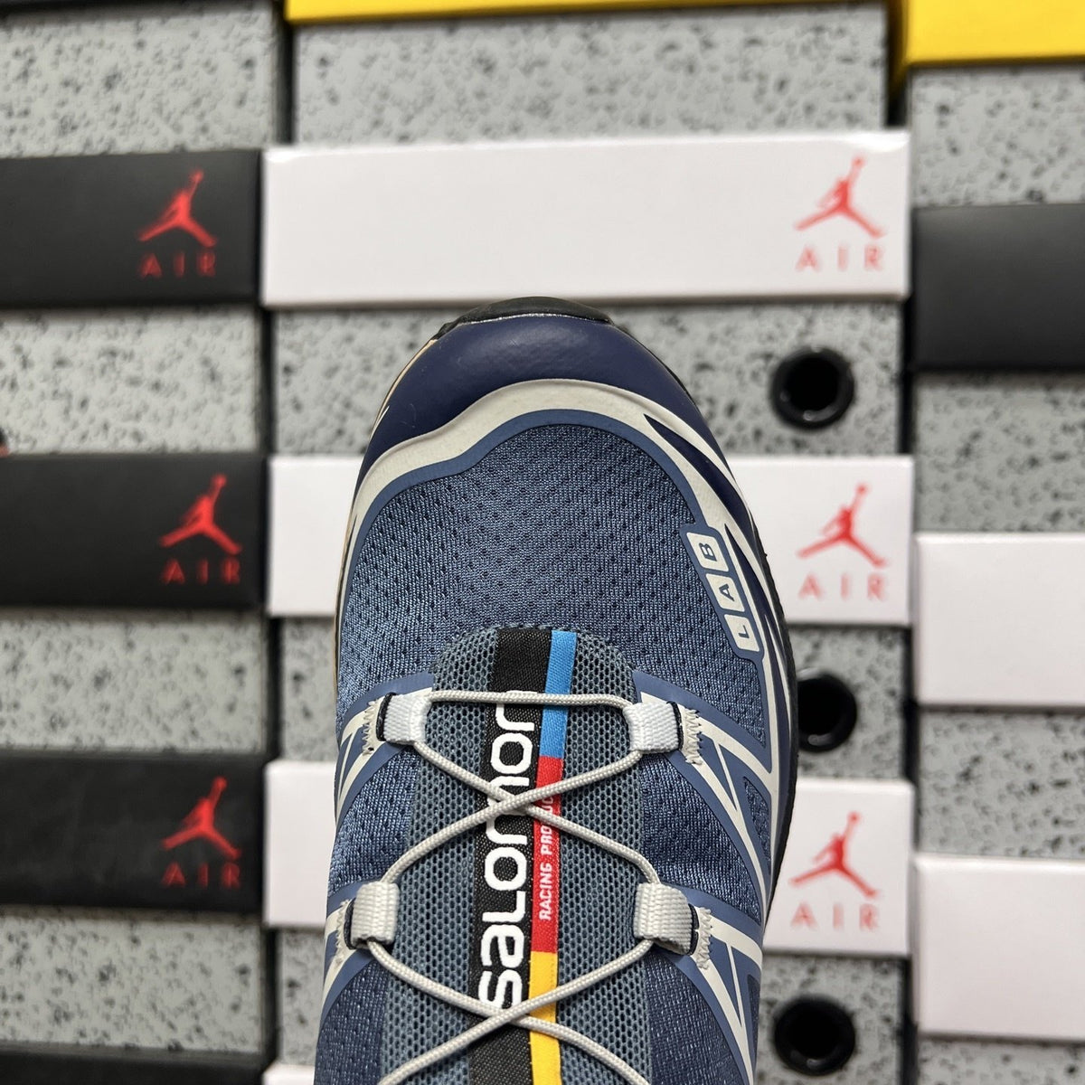 Sneakers XT-6 'Navy Blazer Gold' — vue 6