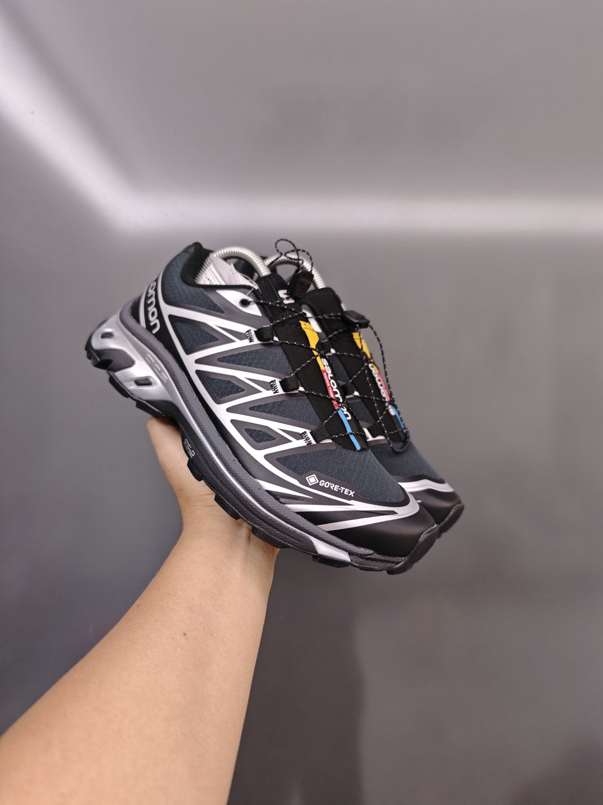 Sneakers XT-6 GTX 'Black Silver' — vue 4