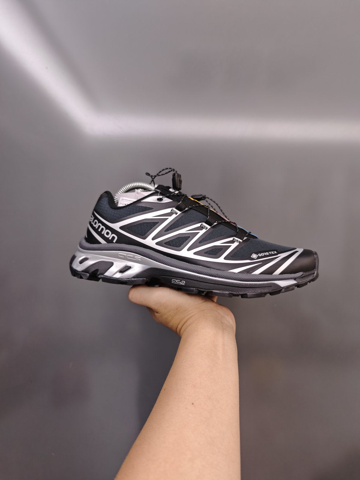 Sneakers XT-6 GTX 'Black Silver' — vue 5