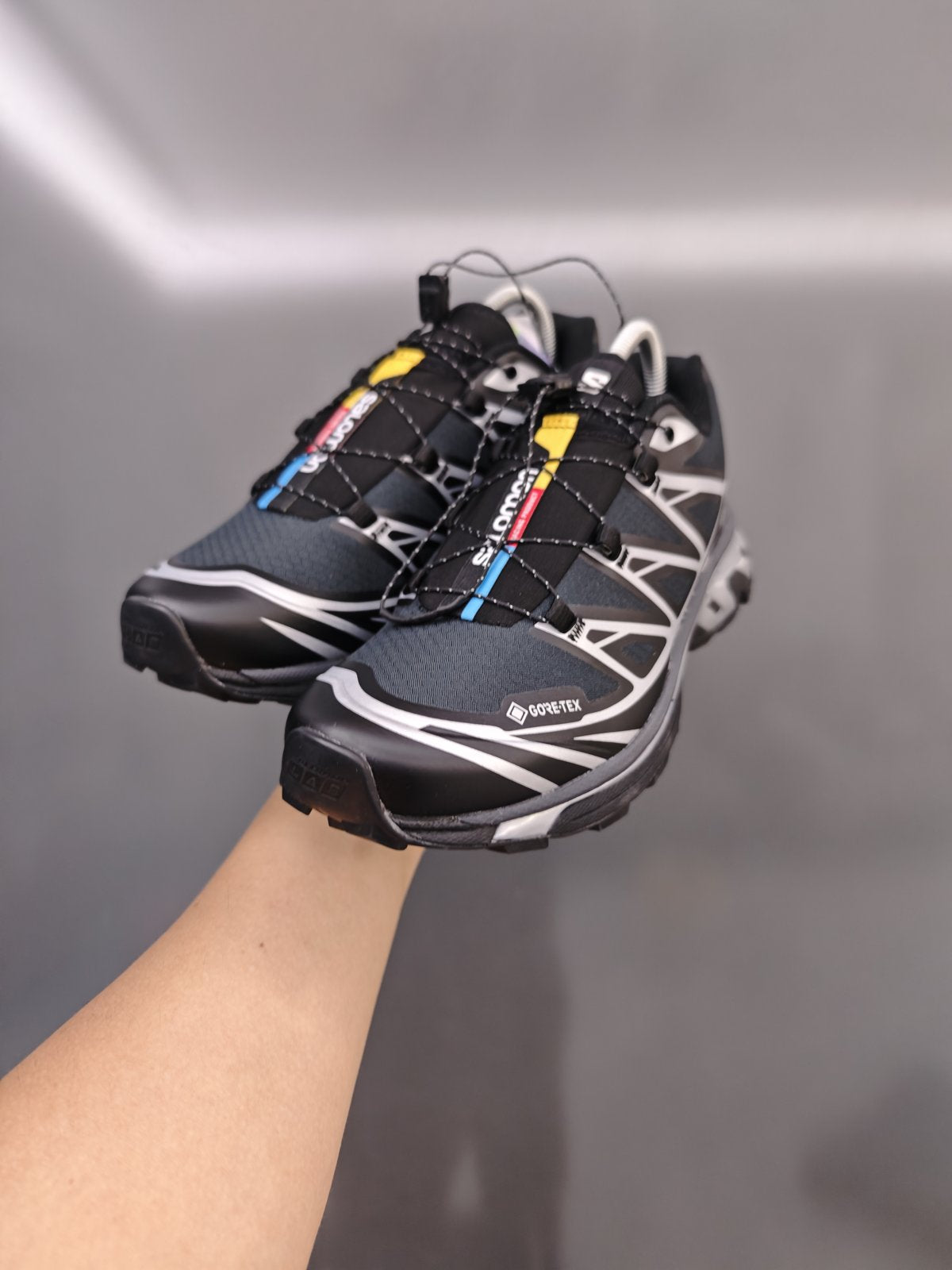 Sneakers XT-6 GTX 'Black Silver' — vue 7