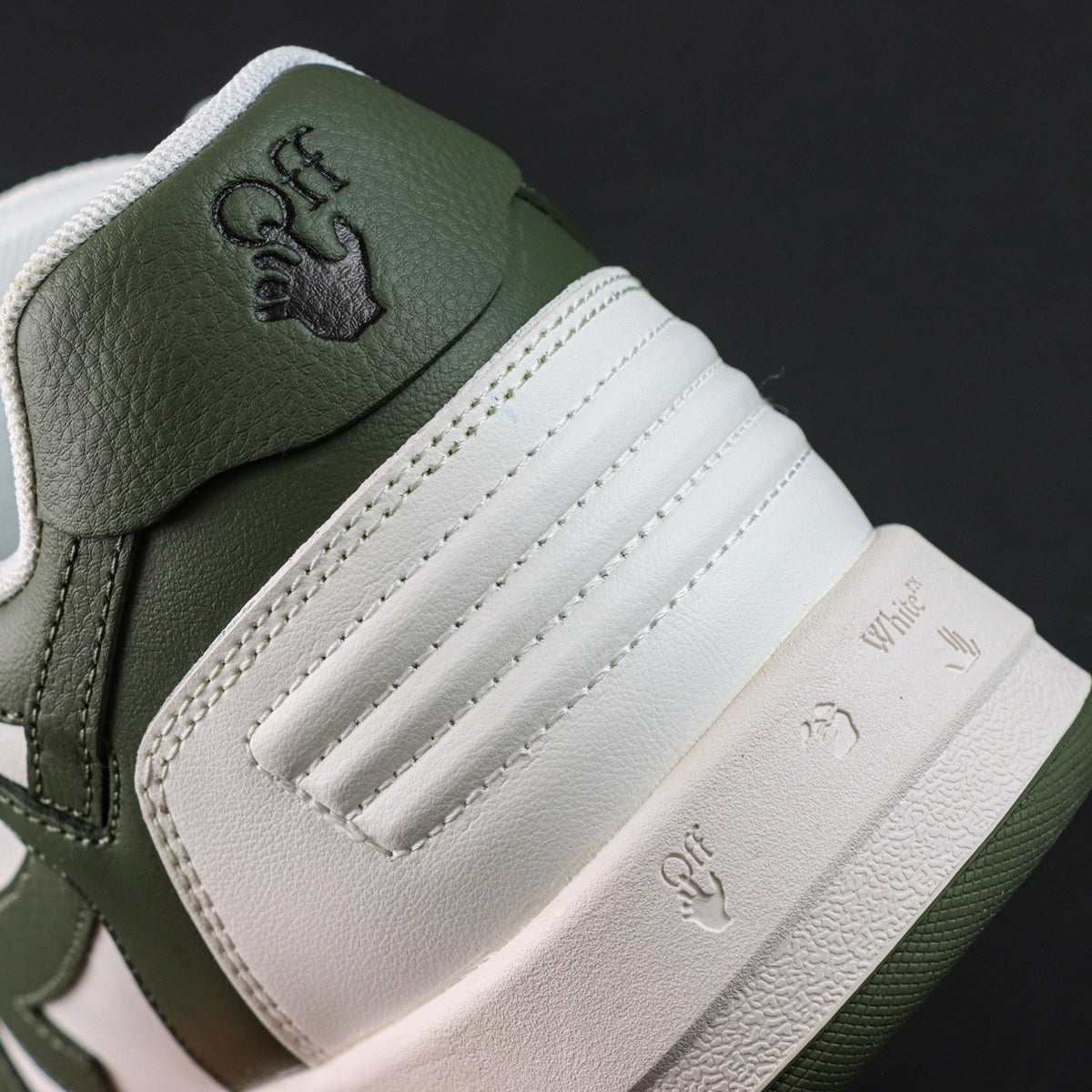 Off-White Out Of Office 'Blanc Kaki' — vue 5