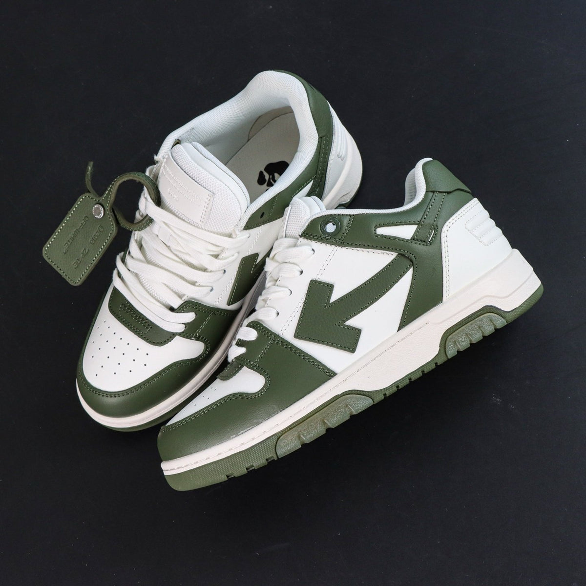 Off-White Out Of Office 'Blanc Kaki' — vue 11