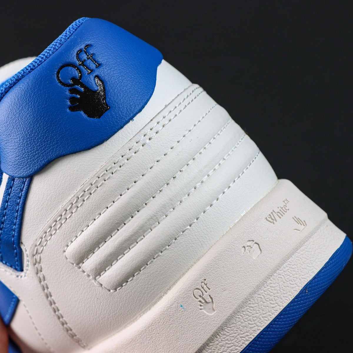 Off-White Out Of Office 'Blanc Bleu Roi' — vue 5