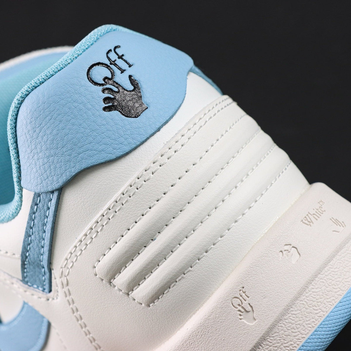 Off-White Out Of Office 'Blanc Bleu Glacier' — vue 6