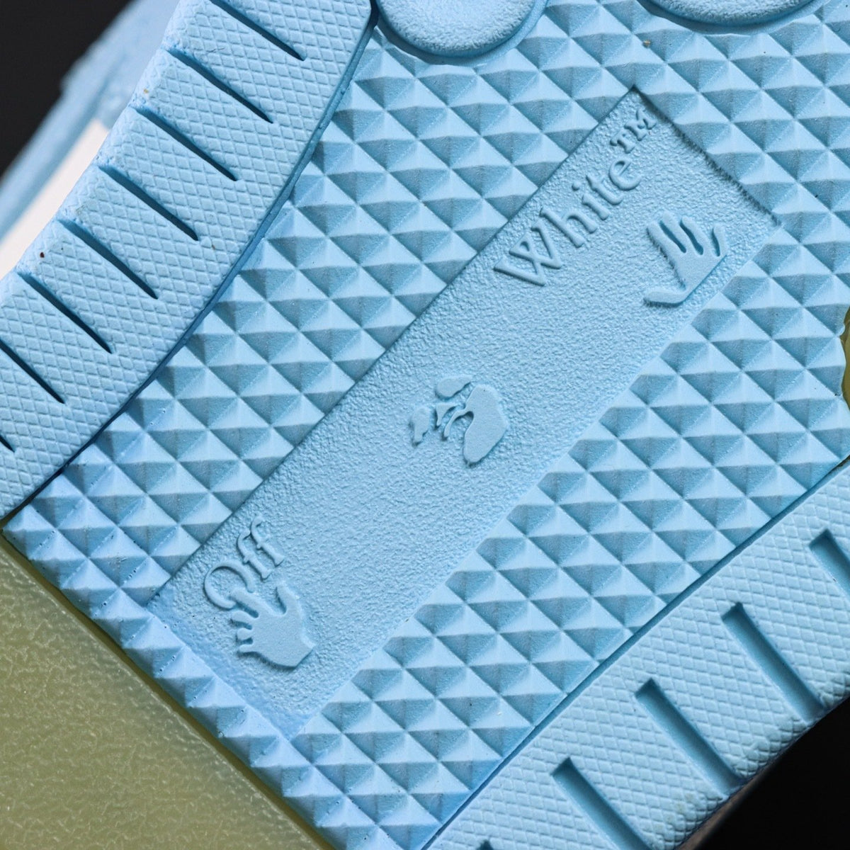 Off-White Out Of Office 'Blanc Bleu Glacier' — vue 7
